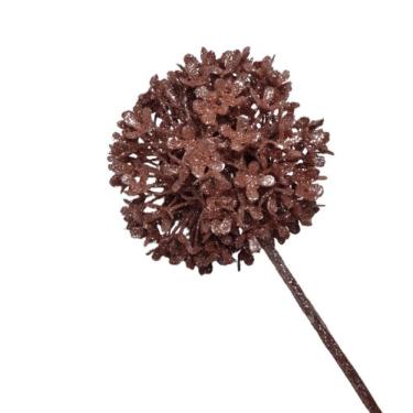 Imagem de Topiara De Natal Silicone Haste De 72cm Rose 72cm