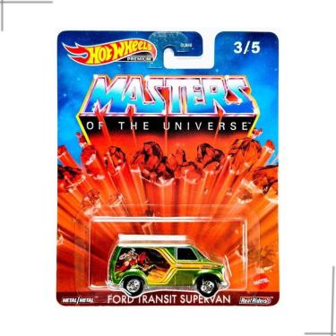 Imagem de Hot Wheels Ford Transit Super Van Master Of The Universe