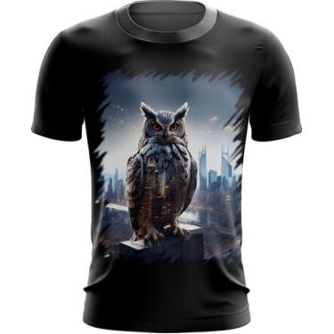 Imagem de Camiseta Dryfit Coruja Metropolitana Design 2 - Kasubeck Store