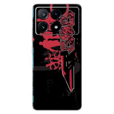 Imagem de Capa Adesivo Skin055 Verso Para Xiaomi Poco X6 Pro (2024)