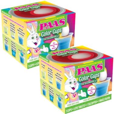 Imagem de Paas Easter Egg Color Cups pacote com 2 (kit de decoração de ovos de luxo)