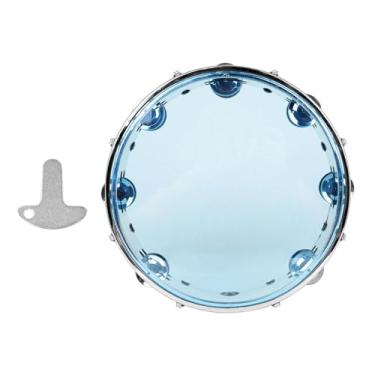 Imagem de rockible Pandeiro, Tamborim Tamborim, Pandeiro, Instrumento Musical para Festa, Adultos, Azul