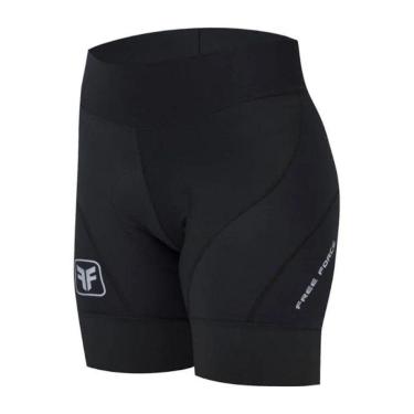 Imagem de Bermuda Ciclismo Free Force Queen Preta Feminina-Feminino