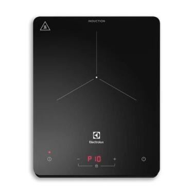 Imagem de Cooktop 1 Boca De Indução Vitrocerâmica Electrolux Preto 220V