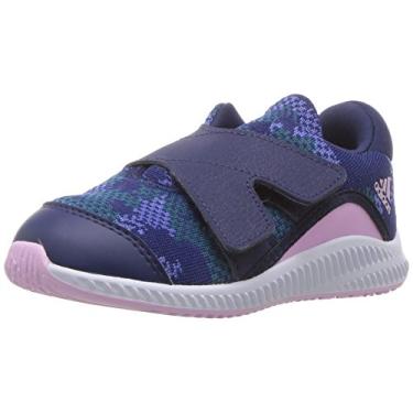 Imagem de Tênis de corrida infantil Adidas Fortarun, Dark Blue/Clear Lilac/Real Lilac, 9 Big Kid