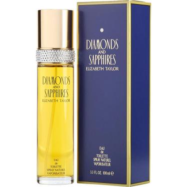 Imagem de Perfume Feminino Diamonds &Amp; Sapphires Elizabeth Taylor Eau De Toilette Spray 100 Ml