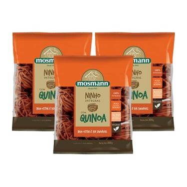 Imagem de Kit 3X: Macarrão Ninho Integral com Quinoa Mosmann 300g