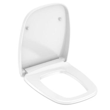 Imagem de Kit 2 Assentos Sanitário com Softclose City Like Vip Celite Branco Brilhante