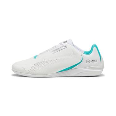 Imagem de PUMA Tênis masculino AMG Petronas F1 Drift Cat Decima, branco-espectro verde - Mercedes Team Silver, 40, Branco-brilho verde, 43