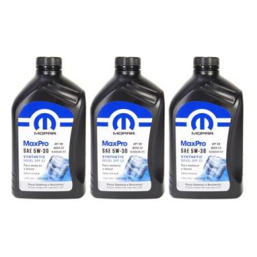 Imagem de 3 Mopar Maxpro Diesel 5w30 Sintético