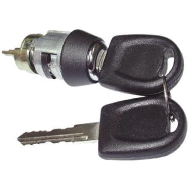 Imagem de Cilindro Ignição Da Coluna De Direção Com Chave Golf 95 A 98 F103 - Un