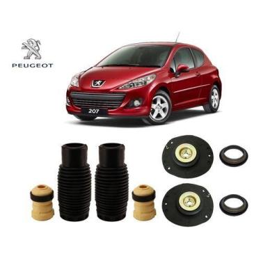 Imagem de Par Kit Coxim Rolamento Batente Coifa Do Amortecedor Dianteiro Peugeot