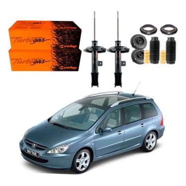 Imagem de Kit Amortecedor Dianteiro 307 Sw 2.0 2002 A 2006 - Cofap