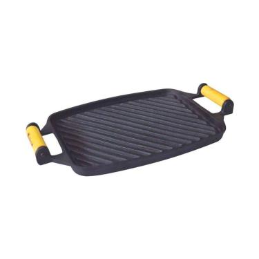 Imagem de Chapa Frisada de Ferro Fundido - Medidas 24x30,5cm