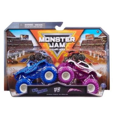Imagem de 2 Carrinhos Blue Thunder vs Full Charge 1:64 - Monster Jam
