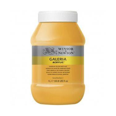 Imagem de Tinta Acrílica Winsor & Newton Galeria 1Litro 115 Cadmium Yellow Deep 