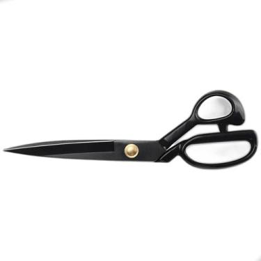 Imagem de Tesoura Alfaiate Costura Resistente Profissional 23 Cm Preta, Preto