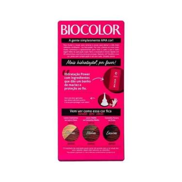 Imagem de Tinta de Cabelo Biocolor Mini Kit Acaju Púrpura 5.59