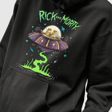 Imagem de Blusa Moletom Genuine Grit Masculina Estampada Algodão 30.1 Rick e Mor