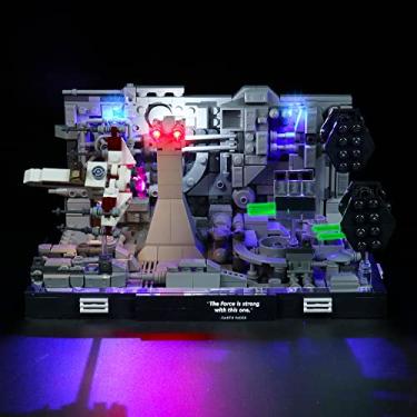 Imagem de Upgraded Light Kit for Lego Death Star Trench Run Diorama Building Set, Compatible with Lego 75329 (Model Not Included)