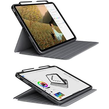 Imagem de TineeOwl Capa Magma para iPad Pro de 11 polegadas para 2022/2021 (4ª/3ª geração) ângulos ajustáveis - carregamento do Apple Pencil - Capa protetora fina magnética e suporte para lápis (preto)