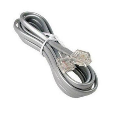 Imagem de Fio para telefone interfone 2 metros RJ11 4 Vias Selecione a cor - Ron