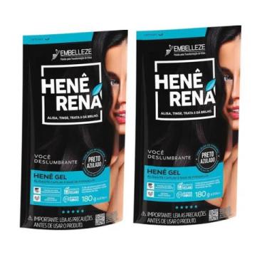 Imagem de Rená Gel Kit Com 2 Unidades Embelleze - Selecione A Sua!, Preto Azulad