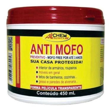 Imagem de Antimofo Fungos Bactérias Preventivo Allchem Química 450ml