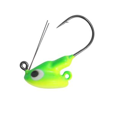 Imagem de Northland Tackle Weedless Stand Up Fireball Jig, periquito, 1/226.8 g, 2/cartão