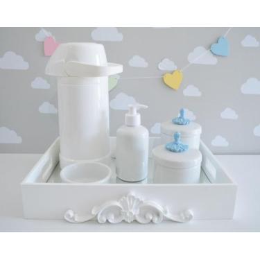Imagem de Kit Higiene Bebê Porcelana Térmica Quarto K028 Provençal - Ciranda Art