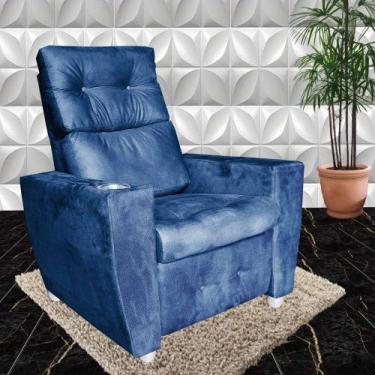 Imagem de  Poltrona Do Papai e Mamae Magazine - Beatriz Decor , MARINHO