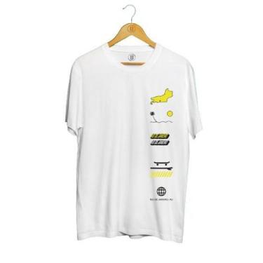 Imagem de Camiseta Masculina UNU Rio de Janeiro em malha 100% algodão manga curt