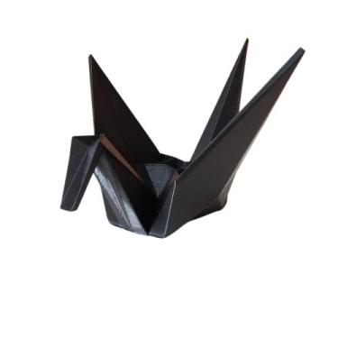 Imagem de Tsuru Origami - Universo 3D Empório, Preto