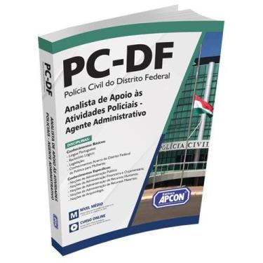 Imagem de Apostila PC-DF 2024 - Agente Administrativo - Apcon