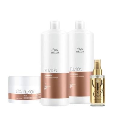 Imagem de Kit Wella Professionals Fusion Reflections Salon Total 150 Oil (4 prod