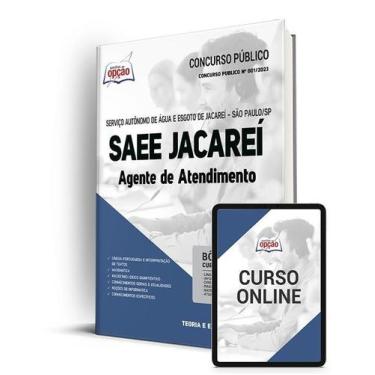 Imagem de Apostila SAAE Jacareí - SP - Agente de Atendimento