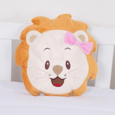 Imagem de Almofada Decorativa Safari Infantil Para Bebê e crianças em Pelúcia - 