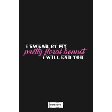 Imagem de I R By My Pretty Floral Bonnet Notebook: Planner, Journal, 6x9 120 Pages, Diary, Lined College Ruled Paper, Matte Finish Cover