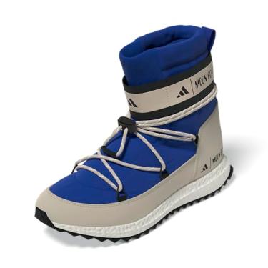 Imagem de adidas Tênis unissex adulto Moon Boot Moonboost cano alto, Power Blue/Power Blue/Black, 9.5 Women/8.5 Men