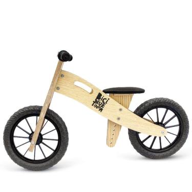 Imagem de Bicicleta de Equilíbrio Infantil Biciquétinha Wooden Preta