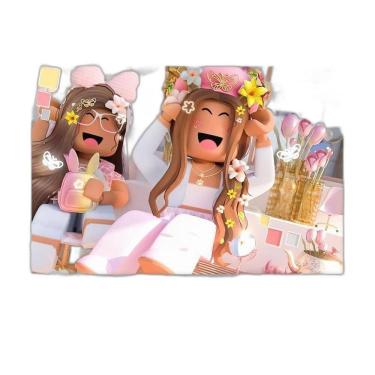 Imagem de Painel Retangular Sublimado Roblox Menina 2,0X1,5 Frt-4246