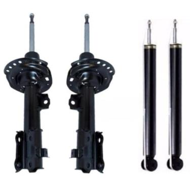 Imagem de PAR AMORTECEDORES DIANTEIROS + PAR AMORTECEDORES TRASEIROS HB20 HB20S 2012 A 2015