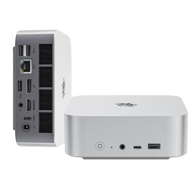 Imagem de Beelink Mini PC SER7, mini computadores com AMD Ryzen 7 7840HS (8C/16T até 5.1Ghz), 32GB DDR5 (5600Mhz) + 1TB M.2 2280 PCle 4.0 SSD, WiFi 6, BT 5.2, Dual USB4, HDMI, DP, RJ45 2.5G, TDP até 65 W