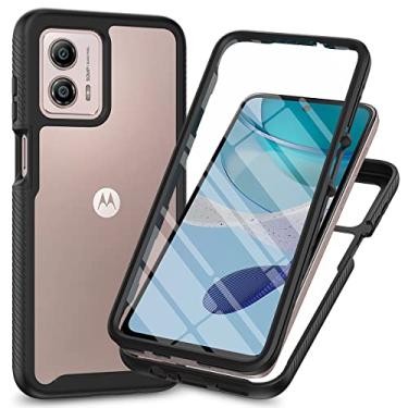 Imagem de Eilkmcre Capa para Motorola Moto E15, para Moto G05 / G15 / G15 Capa de celular com protetor de tela integrado, capa traseira fina transparente à prova de choque, resistente, resistente, capa