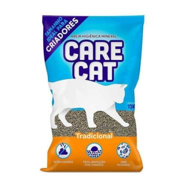 Imagem de Areia Higiênica para Gatos Carecat Criadores 4kg - Ipet