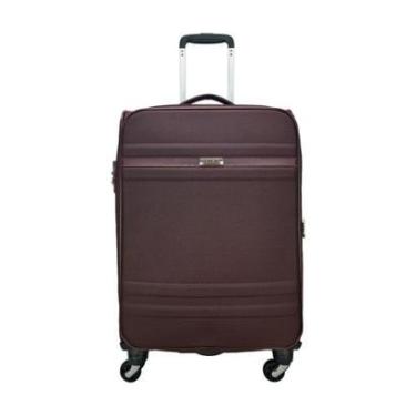 Imagem de Mala de Viagem Lansay Córdoba Plus Média 23kg Burgundy Giro 360º-Unissex