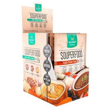 Imagem de Sopa Proteica Vegana Souperfood Nutrify Caldinho de Feijão 10 sachês