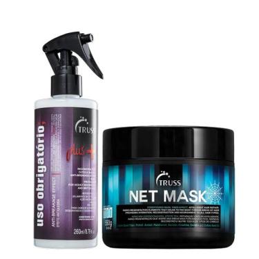 Imagem de Truss Kit Uso Obrigatório Plus+ Reconstrutor 260ml e Net Mask 550g