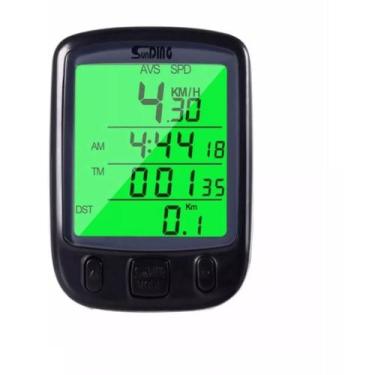 Imagem de Velocímetro Ciclo Computador de Bike Para Bicicleta Com Luz Noturna Ci