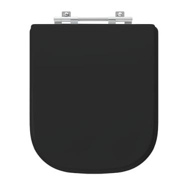 Imagem de Assento Sanitário Deca Quadra Preto/Piano/Polo/Axis/Unic Mdf Sicmol